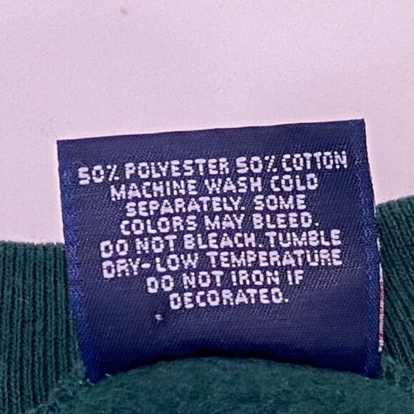 Vintage Wake Forest University Mom Sweatshirt Size XL Jansport Green Made USA - Picture 6 of 7